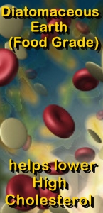 Diatomaceous Earth (Food Grade) helps lower High Cholesterol Diatomaceous Earth (Food Grade) helps lower High Cholesterol