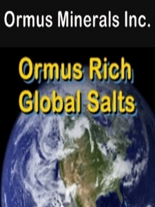 Ormus Minerals Ormus Rich GLOBAL Salts